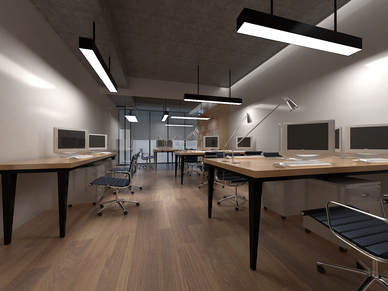 公寓办公室设计|空间|室内设计|Lexizhu - 原创作品 - 站酷 (ZCOOL)